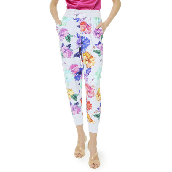 Robert Graham Pixar Paradise Falls Floral Jogger Pants in Multi Size XS - Picture 1 of 7